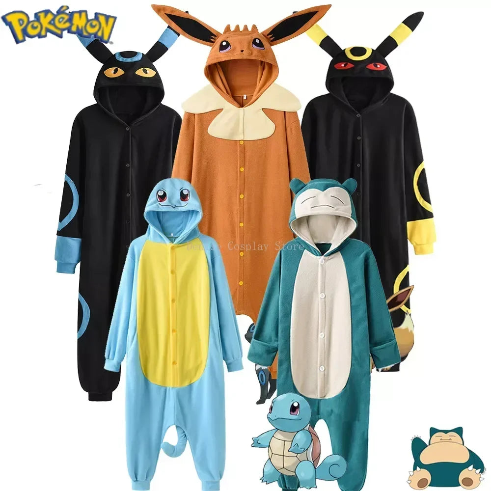 Pokemon piżama  Cosplay Bluza Snorlax