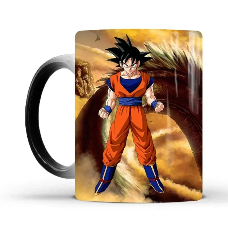 mug dragon ball Z Goku zmieniający kolor