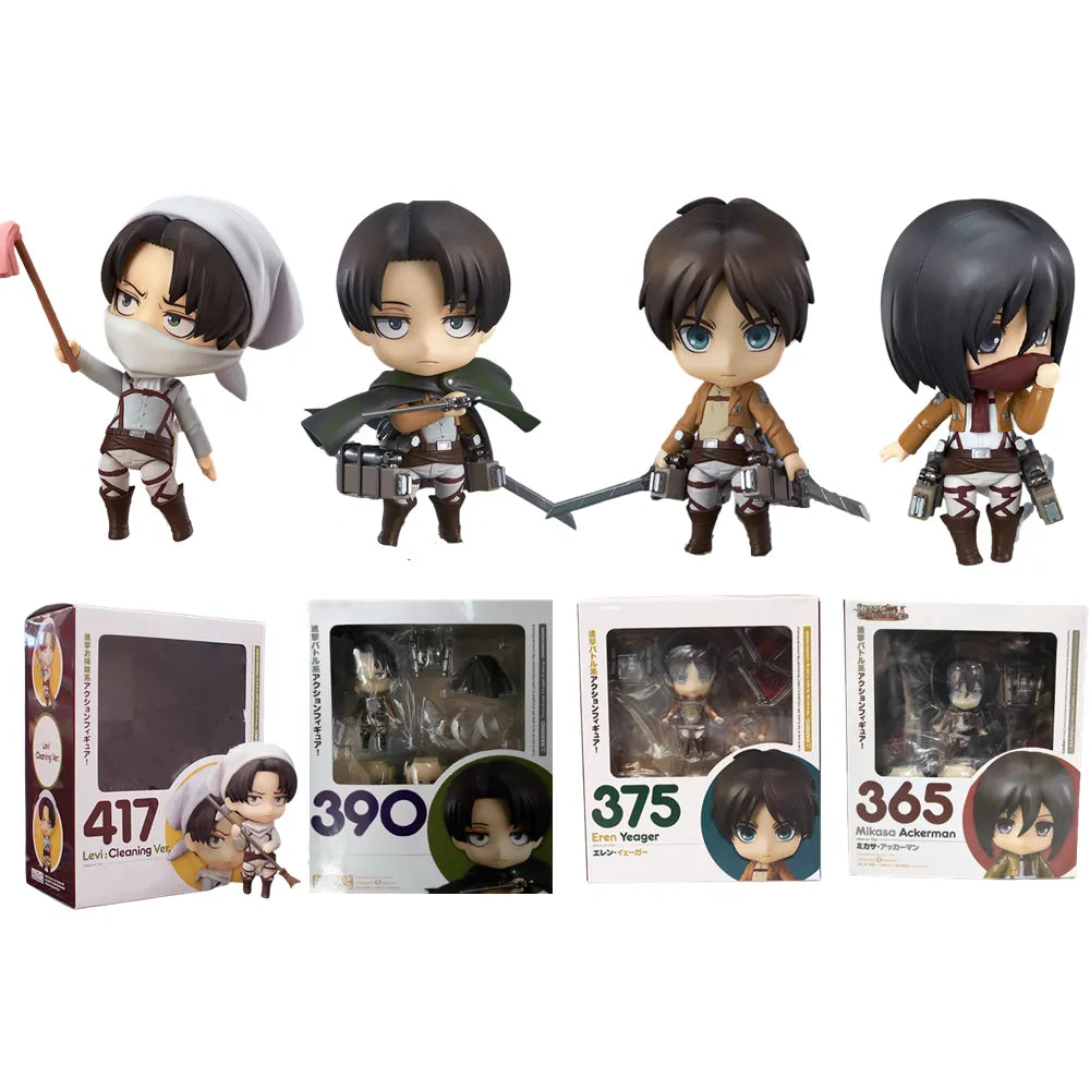 Funko pop anime figurki Attack on titan Levi Ackerman - 417 With Retail Box