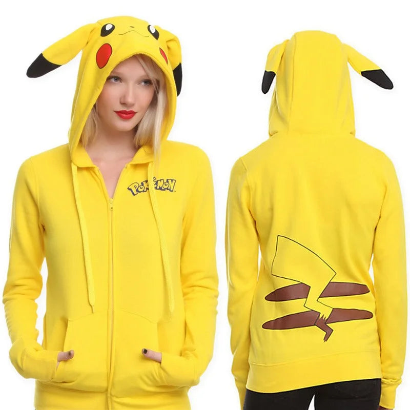 Pokemon Pikachu Bluza z kapturem