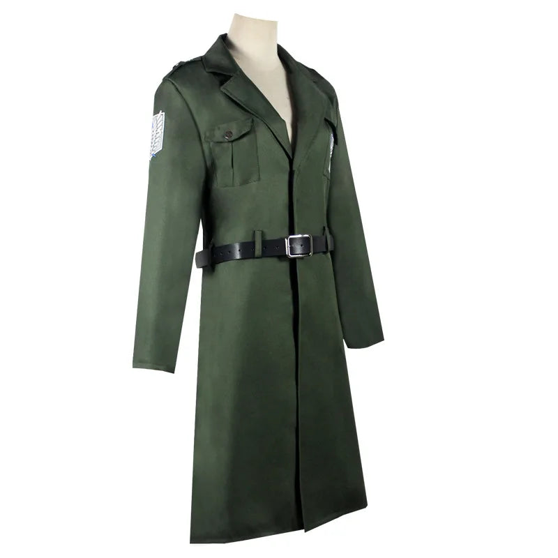 Anime Attack on Titan Survey Corps Cosplay mundur