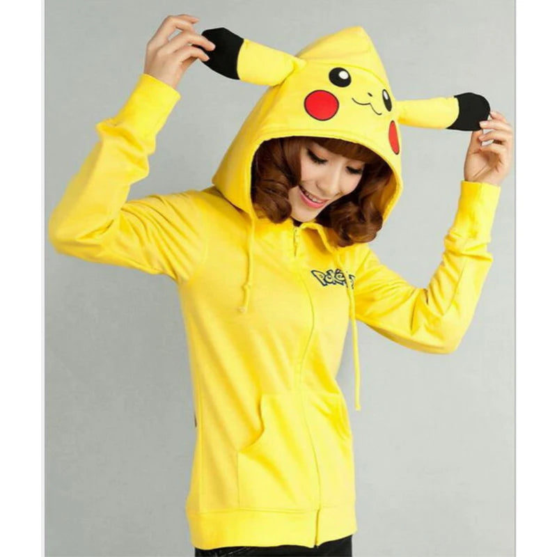 Pokemon Pikachu Bluza z kapturem