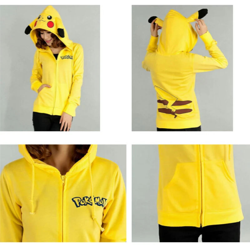 Pokemon Pikachu Bluza z kapturem